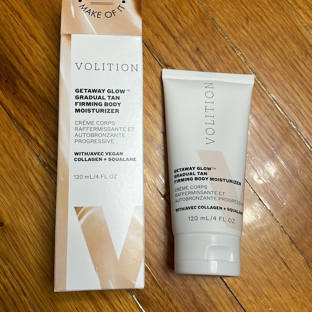 Volition getaway glow gradual tan firming body moisturizer
